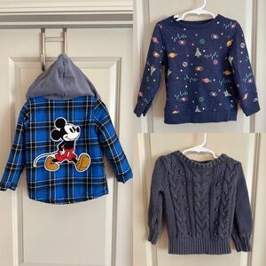 LOT! 3T Sweater and Sweatshirts!